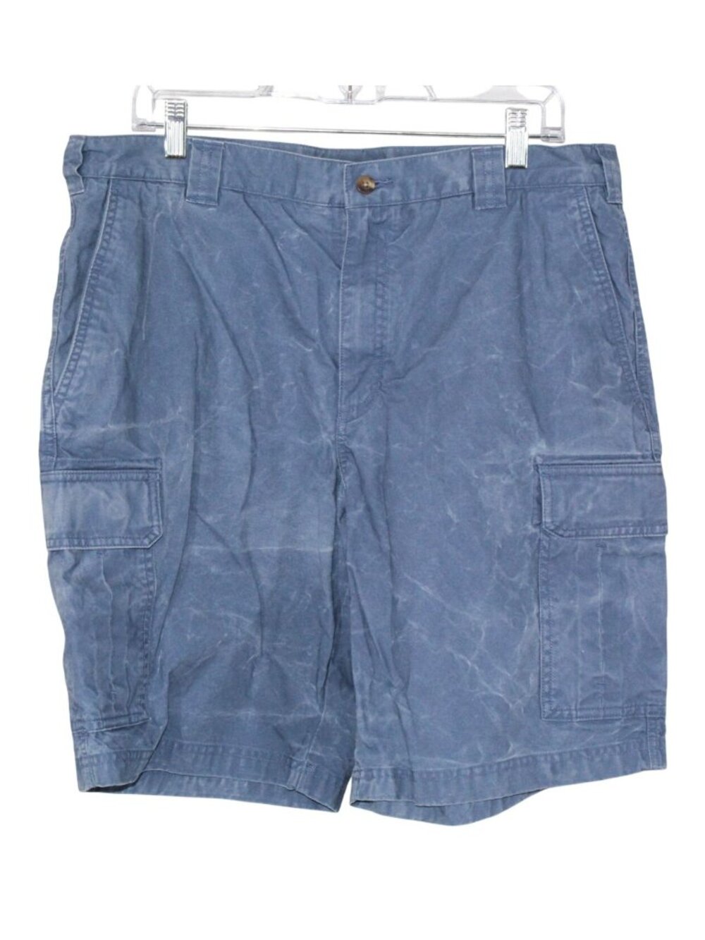 LL Bean Men's Tropic Weight Cargo Shorts 10" Indigo Summer Outdoor Casual 36W
